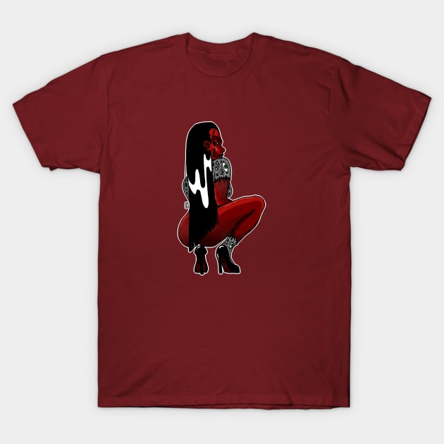 Maneater (now in color!) T-Shirt by zayzaylewis